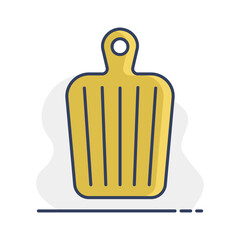 Cutting board vector icon. Chopping Board symbol