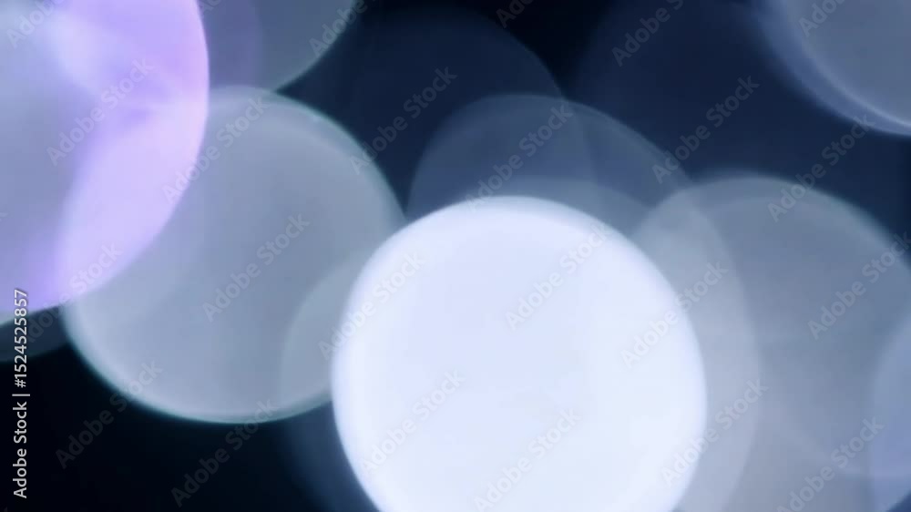 Poster mesmerizing soft bokeh lights create dreamy atmosphere with blurred circular shapes, blending gentle