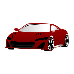 Car style vector for business symbol