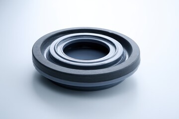Gray silicone seal for tank edge industrial machinery parts engineering materials and PTFE plastics