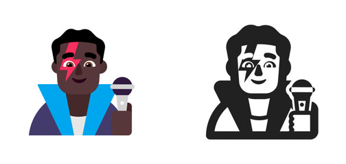 Person with Coffee Dark Skin