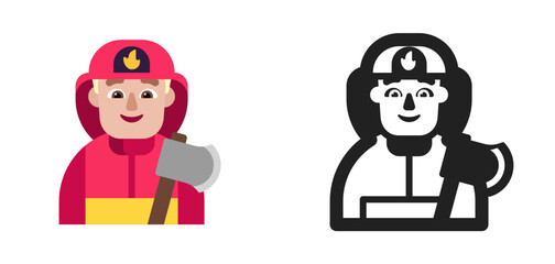 Firefighter Light Skin