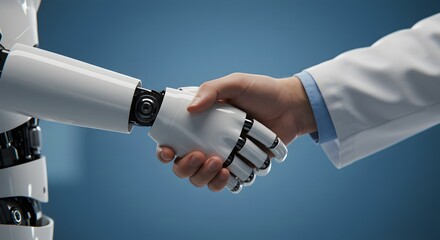 Future of Healthcare Human Doctor and AI Robot Collaboration, Partnership, and Technological Advancement in Medicine