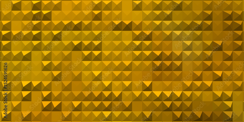Poster abstract gold geometric triangle pattern background