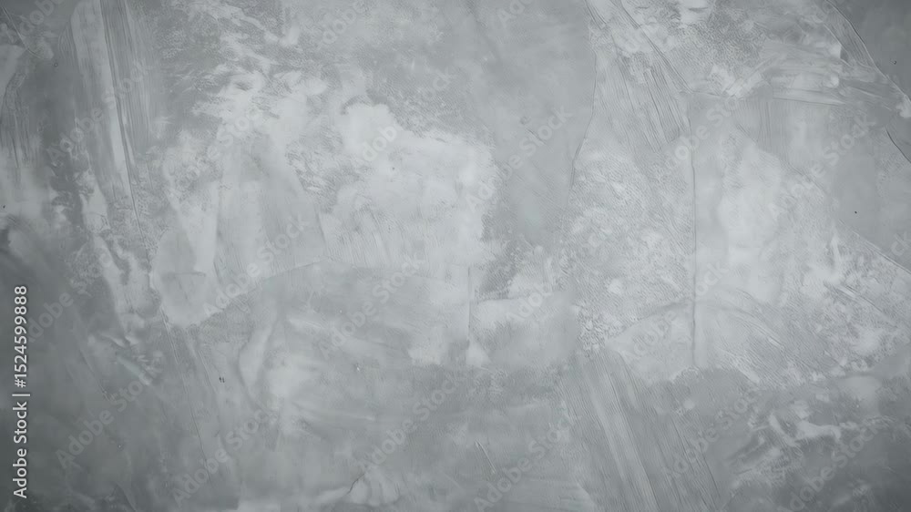 Poster subtle motion across light gray concrete wall texture, highlighting nuanced variations in surface sh