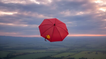 Umbrella In The Sky