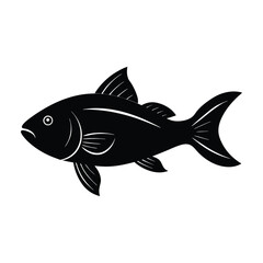 Fototapeta premium vector illustration of a fish