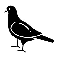 Parrot glyph icon