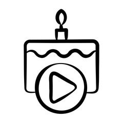 Birthday Vlog Icon