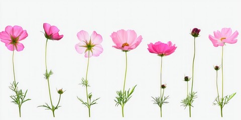 Naklejka premium Animated Flower Blooming Sequence