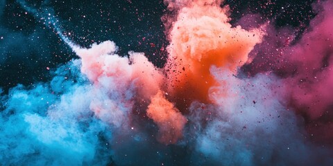 Cosmic Explosion Aesthetics