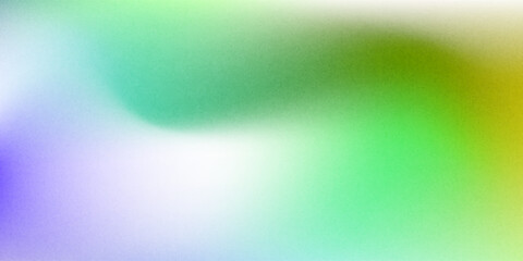 Amazing Blue Green Blur Gradient With Grainy Noise Texture. Abstract Turquoise Mesh and Dynamic Flow Background