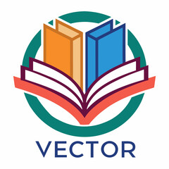 book logo design