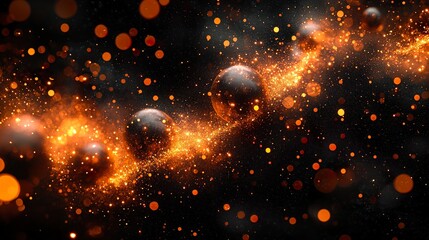 Obraz premium Dark Grainy Background with Light Spots and Gradient Effect Isolated on Transparent Background PNG for Texture and Abstract Design Concepts