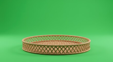 Wicker basket ideal for eco-friendly branding, retail displays, or nature-inspired website designs in marketing or sustainable business content.