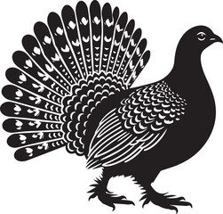 Obraz premium vector illustration of a sandgrouse