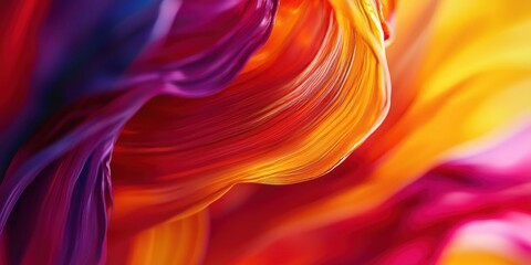 Whirlwind of Colors and Textures