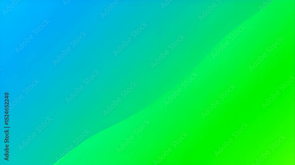 Poster vibrant gradient background with smooth transition of aqua green and blue tones ideal for modern abs