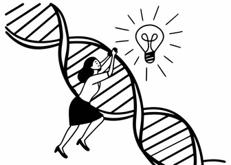 black ant on white background