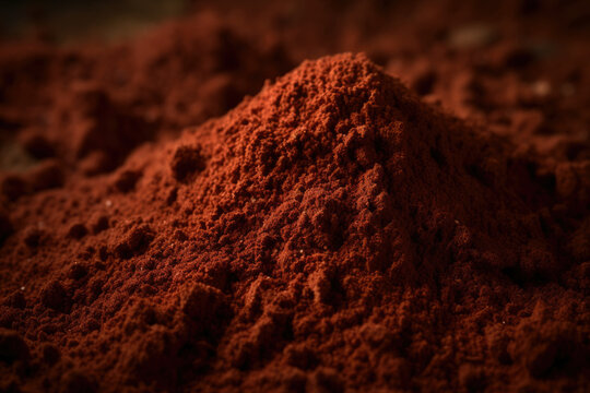 Red sweet pepper powder