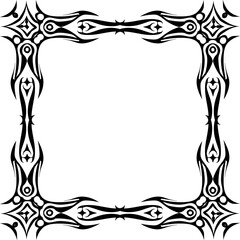 Tribal art text divider