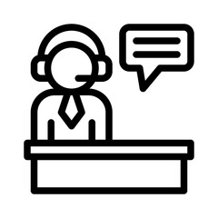 customer care line icon