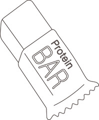 Opened Protein Bar Doodle

