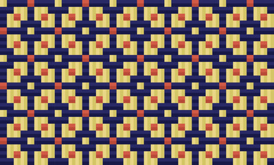 seamless traditional pattern called Anyaman