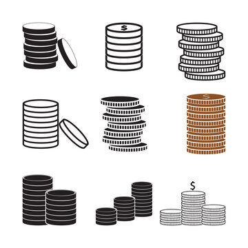coin stack icon