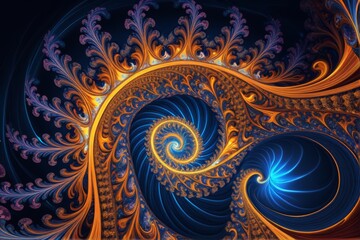 模様, 花, デザイン, イラスト, 文科系, デコレーション, フローラル, フラクタル, 装飾品, ベクター, 