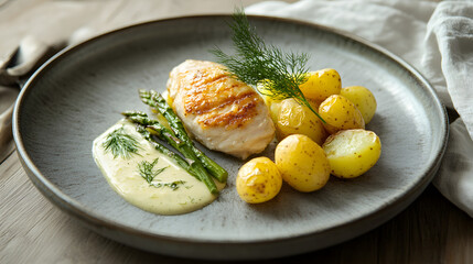 food, meal, plate, vegetable, dinner, meat, salad, dish, fish, cuisine, healthy, fried, delicious, green, restaurant, white, salmon, chicken, fresh, gourmet, cheese, lunch, sauce, rice, appetizer