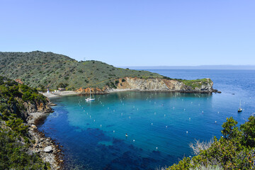 Fototapeta premium Harbor on Catalina Island, California