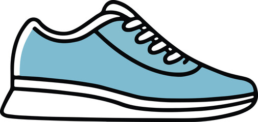 sport shoe isolated on white background