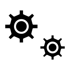 Settings II Vector Glyph Icon design