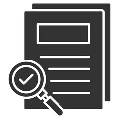 Refinement Glyph Icon Element For Design