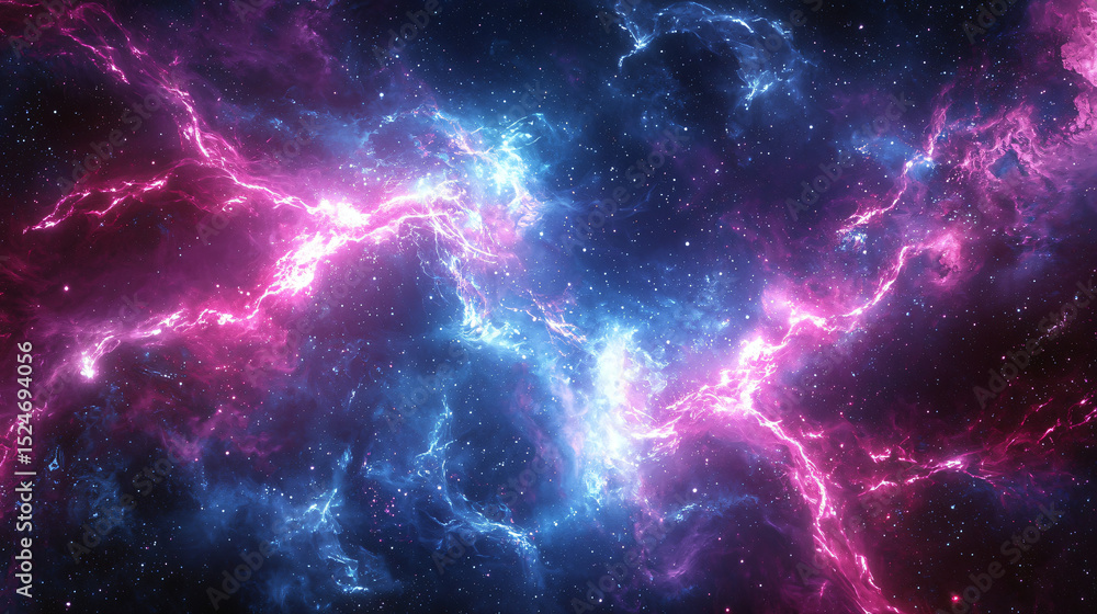 Poster a series of beautiful nebulae in the universe showcasing their unique features and colors.