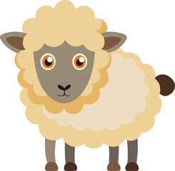 vector illustration of a sheep