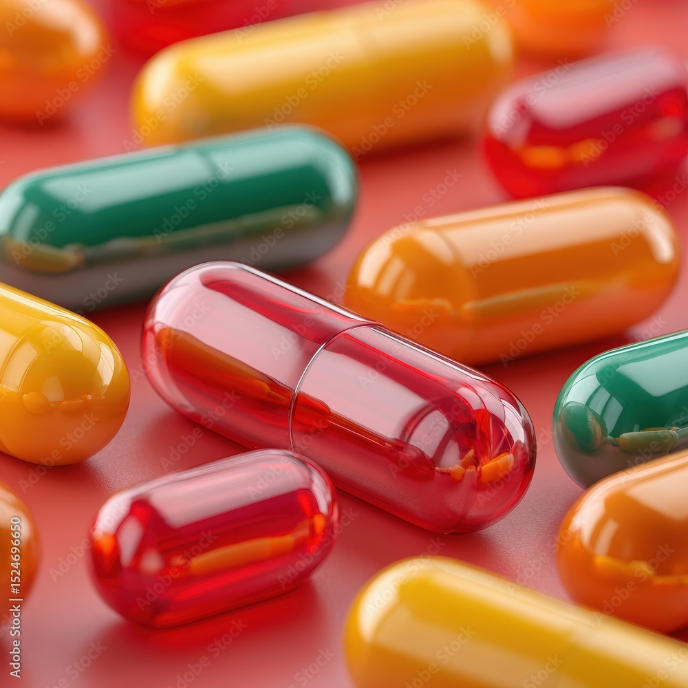 Poster pharmaceutical capsules with digital molecular networks and ai data streams for accelerated drug dis