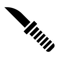 Knife Vector Glyph Icon Design