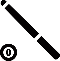 Sport icon in flat style. isolated on transparent background