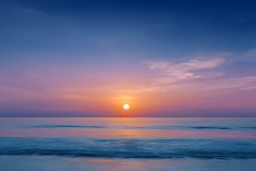 Obraz premium Sunset over the sea