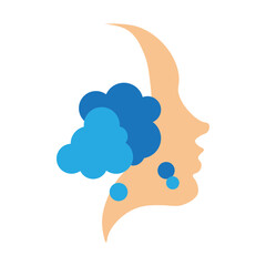 Facial Cleanser Vector Flat Icon Design