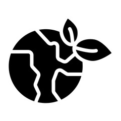 Environment Vector Glyph Icon Design