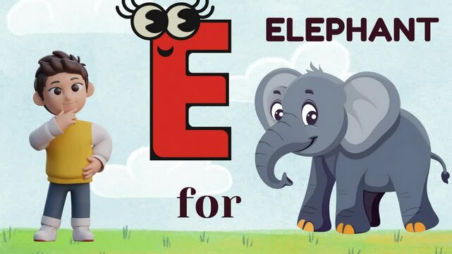 ABC animated learning video for kids, Engaging nursery rhymes and alphabet animations help toddlers learn letters in an exciting way. Perfect for preschool and early childhood educations