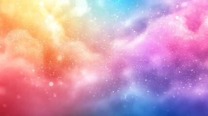 Obraz premium With Pastel Blendin Iridescent Rainbow Gradient Seamless Donzb
