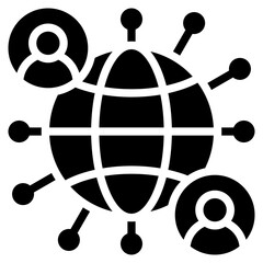 Global Connection Icon