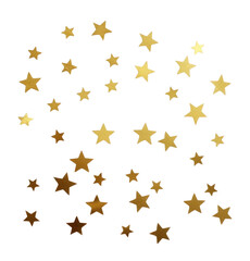 PNG Gold foil star confetti stars decoration elegant