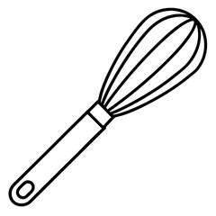 whisk isolated on white