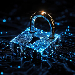 Ai-Powered Security Analytics Padlock With Blockc Digital