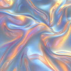 Background Dreamy Holographic Softly With Fluid Diffused